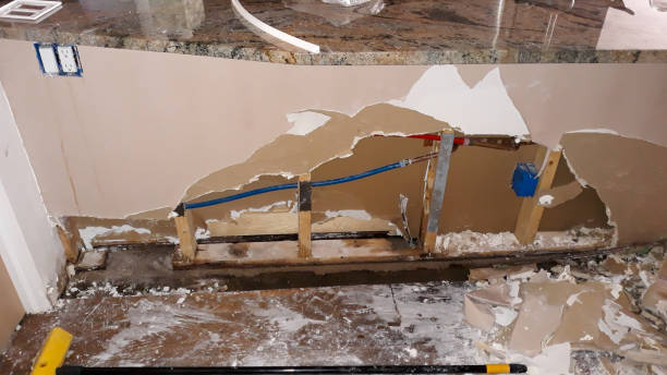Water damage restoration process in Chinle, AZ